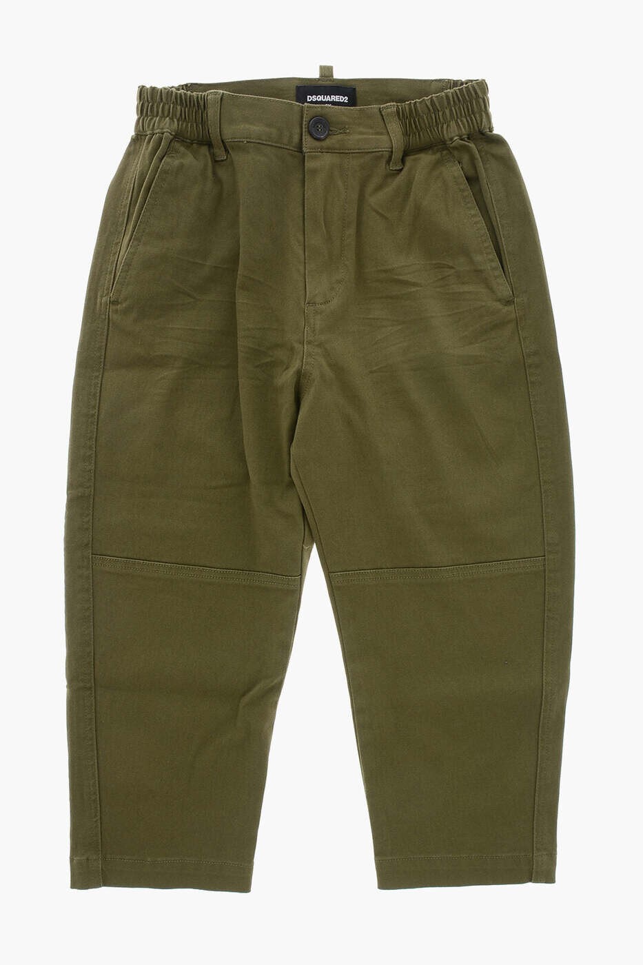 ディースクエアード DSQUARED2 ズボン下 ボーイズ 緑であること Cargo trousers DQ1922 D0093 DQ563 関税 貨物輸送無料 dk