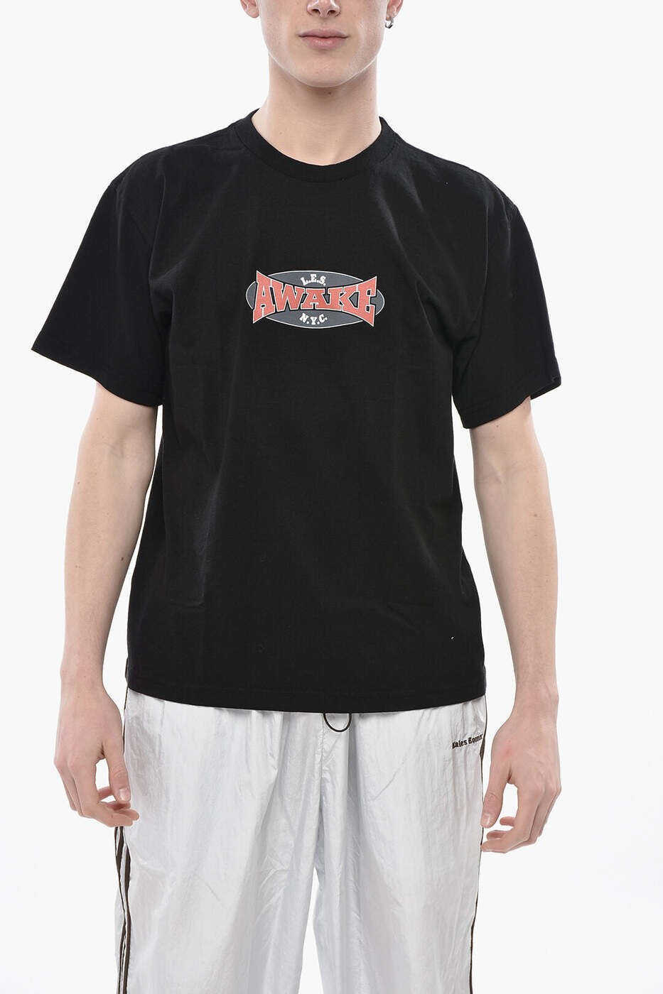 アウェイクニューヨーク AWAKE NEW YORK Tシャツ メンズ ブラック T-shirts AWK FW24 TS309 BLACK 関税 送料無料 dk
