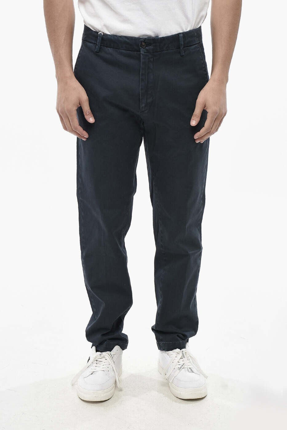 ビーエイブル BE ABLE ズボン ズボン下 メンズ 青み Trousers EDOARDO T.A. GSW18BLUE 関税 貨物輸送無料 dk