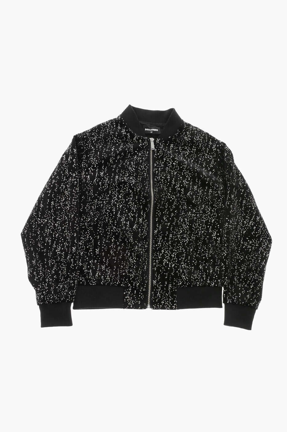 ディースクエアード DSQUARED2 ボンバージャケット 上衣 ボーイズ 黒いこと Bomber jackets DQ1919 D0A54 DQ900 関税 貨物輸送無料 dk