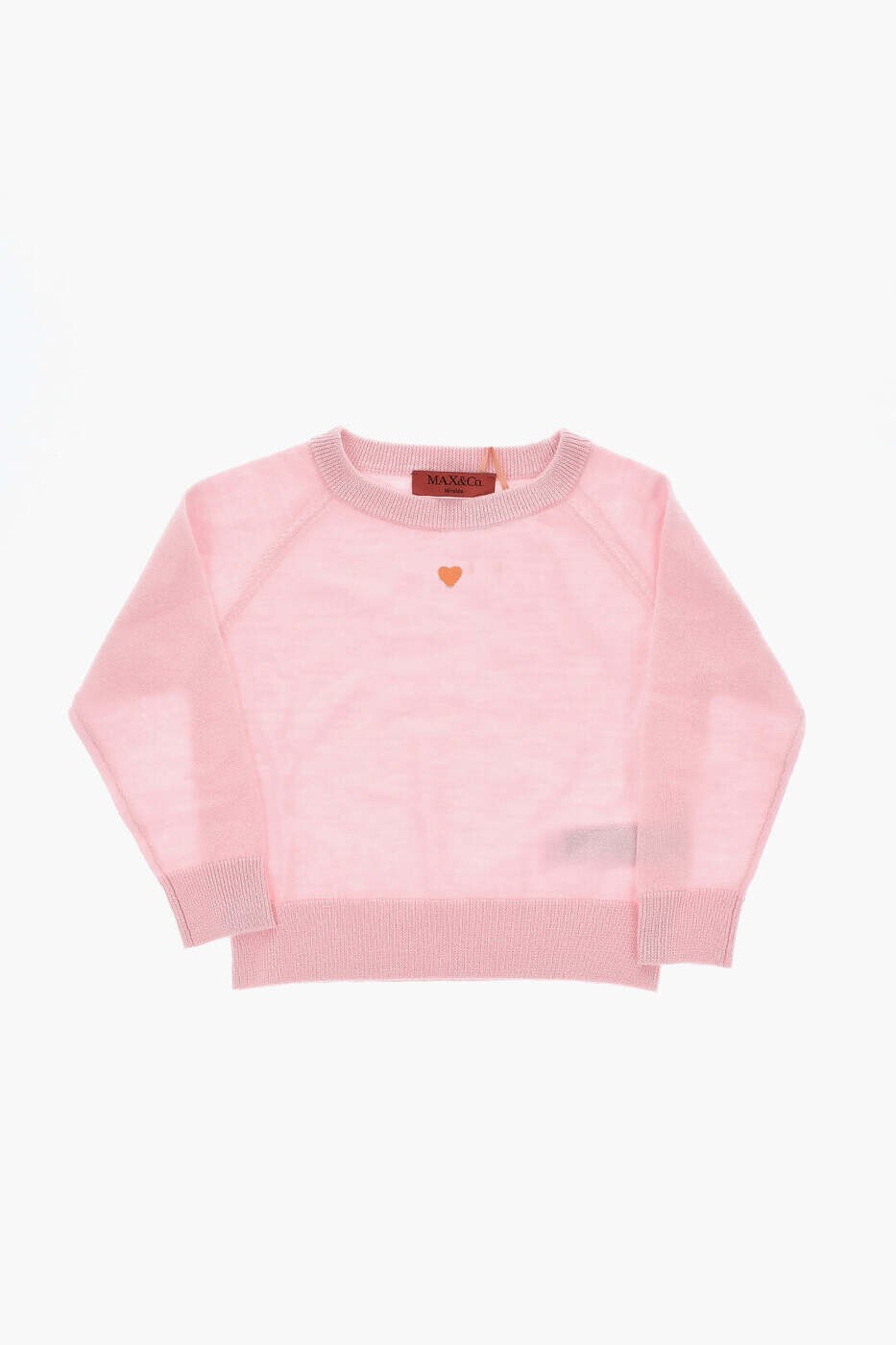 マックス アンド コー MAX\u0026CO. KID クルーネックジャンパー 編み物お召しもの ガールズ サクラ色 Crew neck jumpers MX0003 MX004 MX305 関税 貨物輸送無料 dk