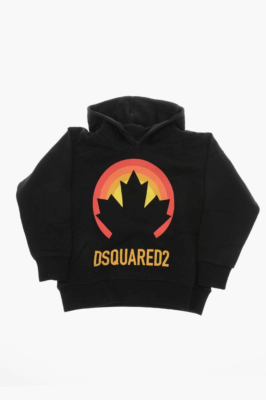 ディースクエアード DSQUARED2 クルーネックスウェットシャツ トレーナー ボーイズ ブラック Crew neck sweatshirts DQ1741 D009B DQ90S 関税 送料無料 dk|BRANDSHOP「il Tesoro」