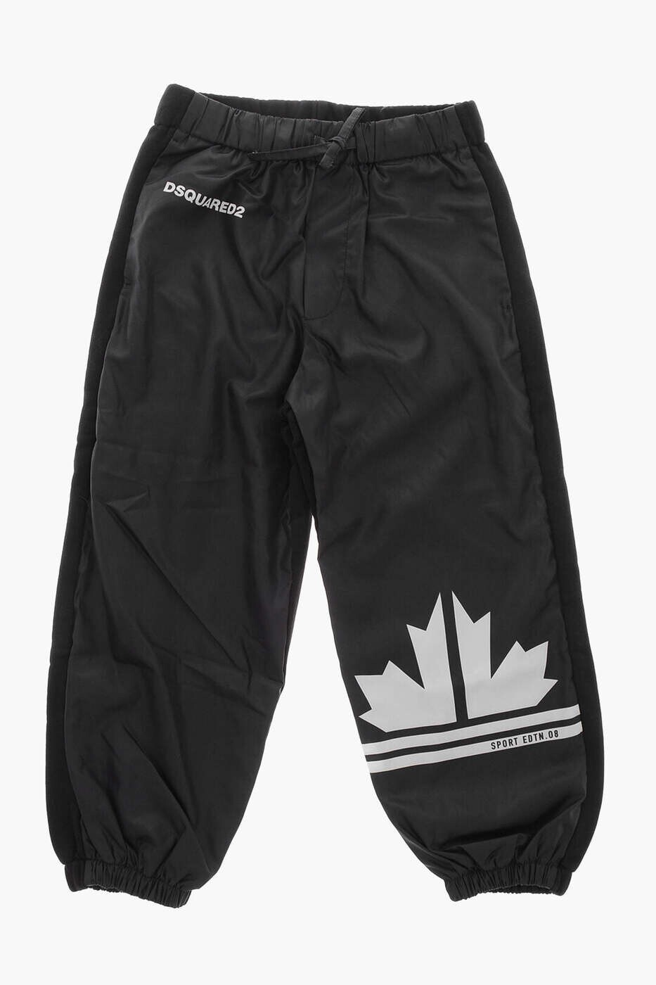 ディースクエアード DSQUARED2 パンツ ボーイズ ブラック Cargo trousers DQ1871 D009B DQ900 関税 送料無料 dk｜BRANDSHOP「il Tesoro」