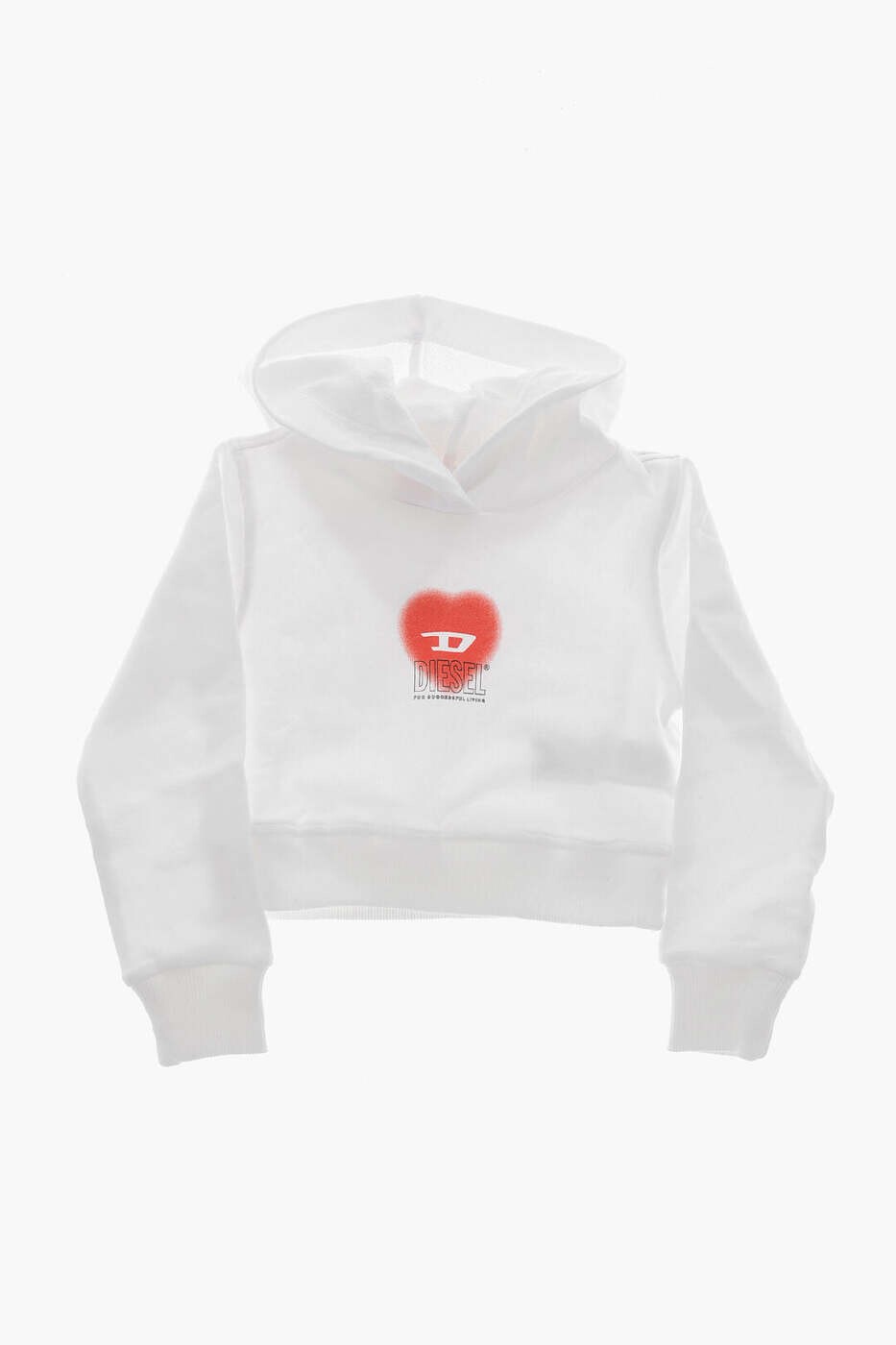 ディーゼル DIESEL クルーネックスウェットシャツ 調教師 ガールズ 白いこと Crew neck sweatshirts J02230 0JFAV K100 関税 貨物輸送無料 dk