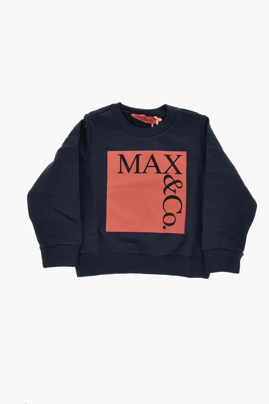 マックス アンド コー MAX\u0026CO. KID クルーネックスウェットシャツ 調教師 ガールズ 青み Crew neck sweatshirts MX0037 MX056 MX80B 関税 貨物輸送無料 dk
