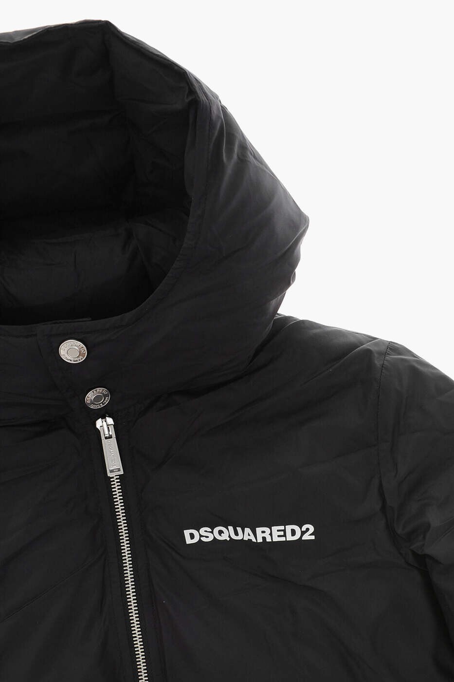 ディースクエアード DSQUARED2 ボンバージャケット 上衣 ボーイズ 黒いこと Bomber jackets DQ2730 D0ABC DQ900 関税 貨物輸送無料 dk