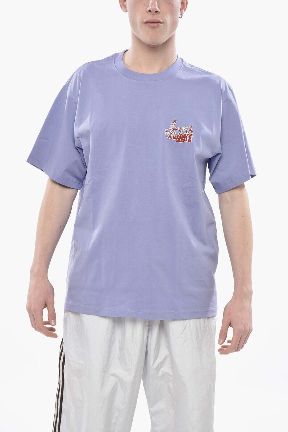 アウェイクニューヨーク AWAKE NEW YORK ティーシャツ メンズ パープル T-shirts AWK SP25 TS003 PERIWINKLE 関税 貨物輸送無料 dk