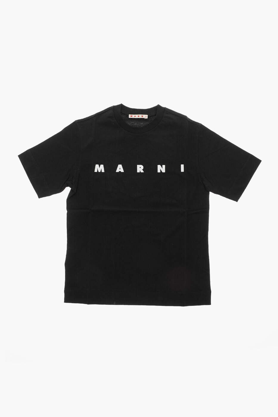 マルニ MARNI ロング衣袂ティーシャツ ティーシャツ ボーイズ 黒いこと Long sleeve t-shirts M002MV M00HZ 0M900 関税 貨物輸送無料 dk