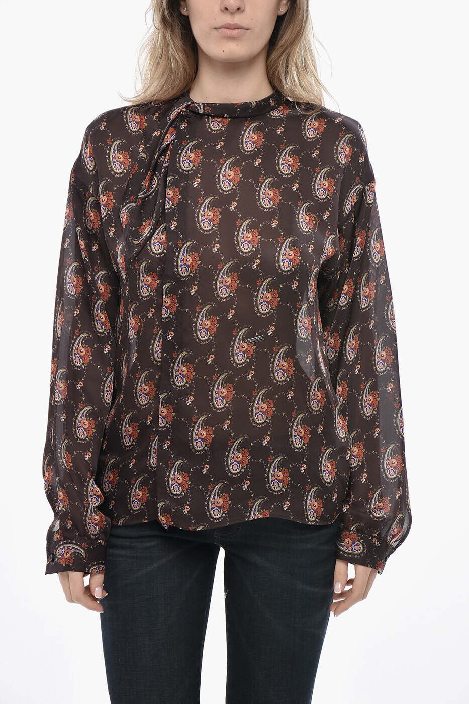 ディースクエアード DSQUARED2 Tシャツ トップス レディース ブラウン T-shirts and tops S75DL0846 S78185 001S 関税 送料無料 dk|BRANDSHOP「il Tesoro」
