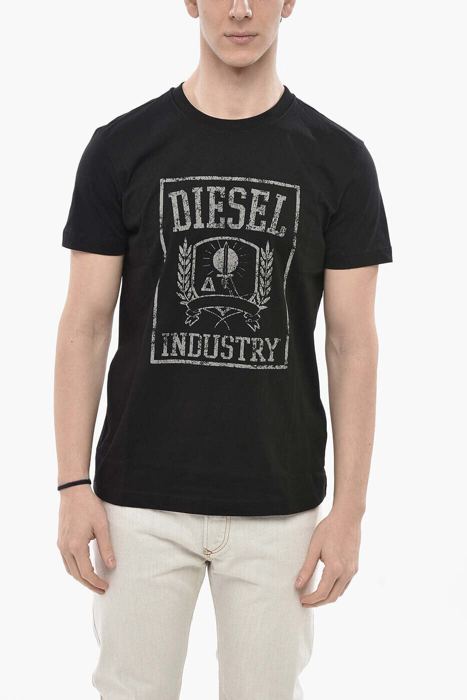 ディーゼル DIESEL プルオーバー メンズ 黒いこと T-shirts A16940 RPATI 900 関税 貨物輸送無料 dk
