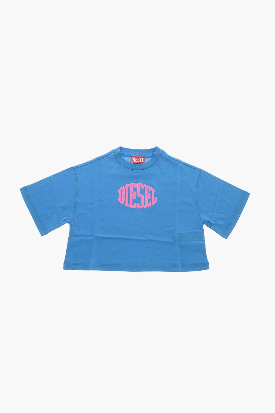 ディーゼル DIESEL ロング捩りプルオーバー プルオーバー ガールズ 青み Long sleeve t-shirts J01709 00YI9 K881 関税 貨物輸送無料 dk