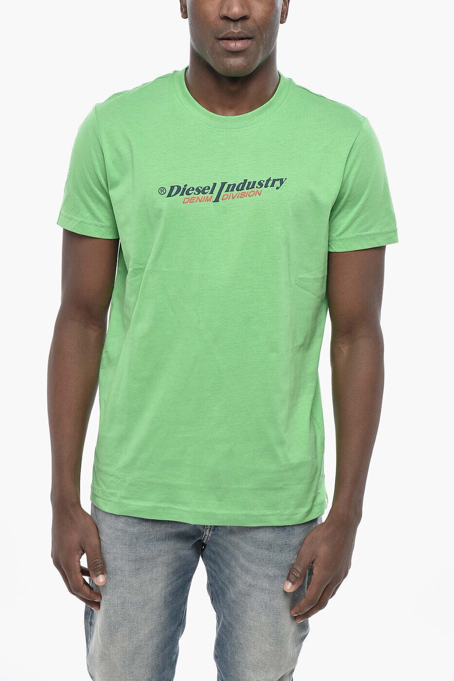ディーゼル DIESEL プルオーバー メンズ 緑であること T-shirts A12754 RPATI 5BL 関税 貨物輸送無料 dk
