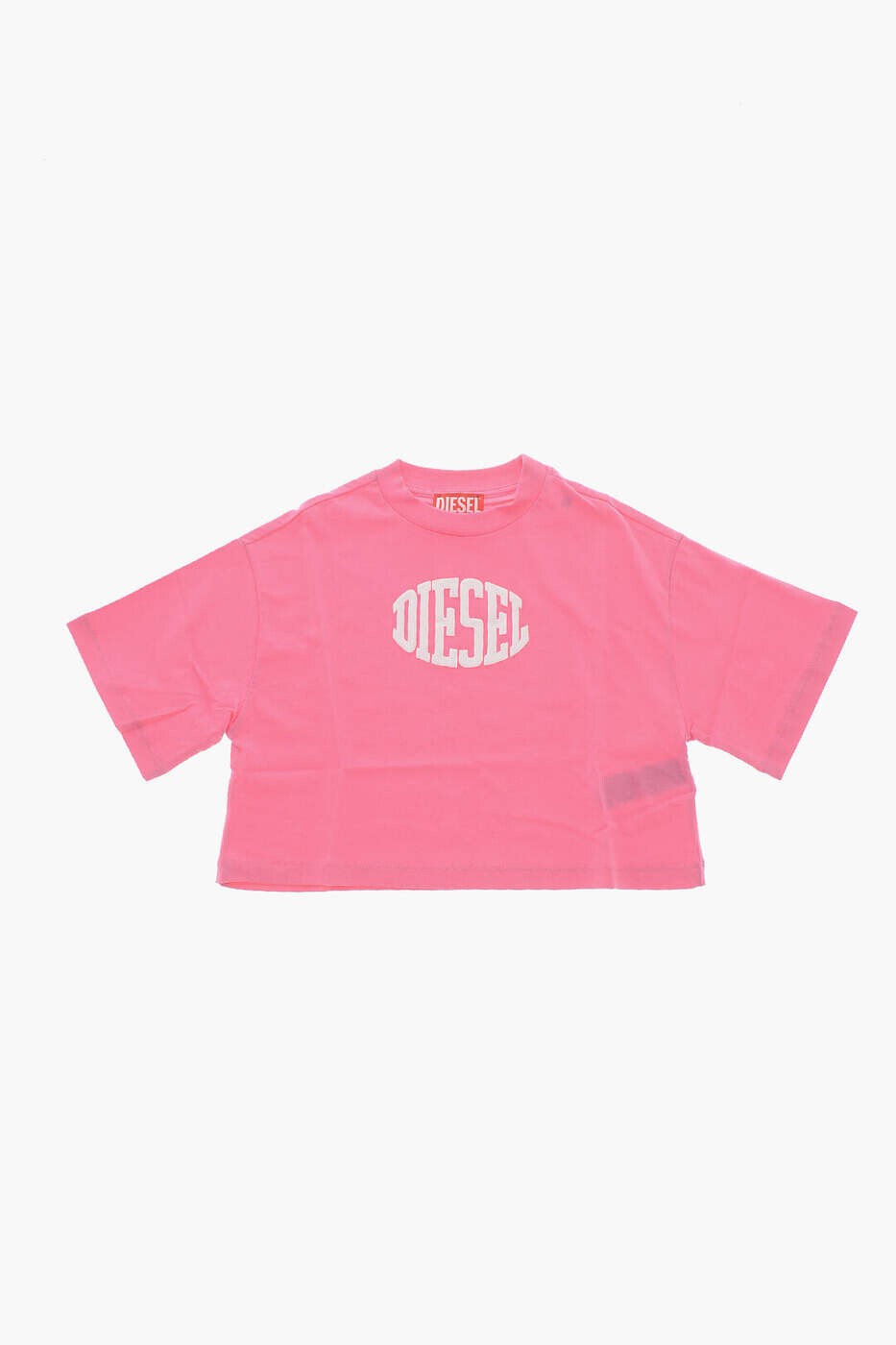 ディーゼル DIESEL ロング捩りプルオーバー プルオーバー ガールズ サクラ色 Long sleeve t-shirts J01709 00YI9 K378 関税 貨物輸送無料 dk