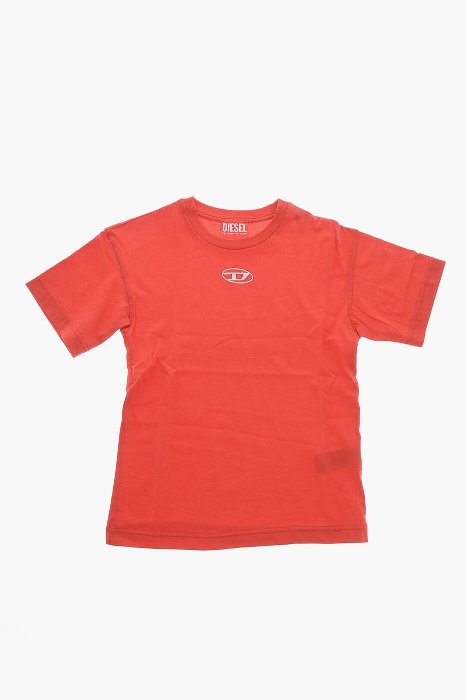 ディーゼル DIESEL ロング衣袂ティーシャツ ティーシャツ ボーイズ 赤いこと Long sleeve t-shirts J02022 00YI9 K457 関税 貨物輸送無料 dk