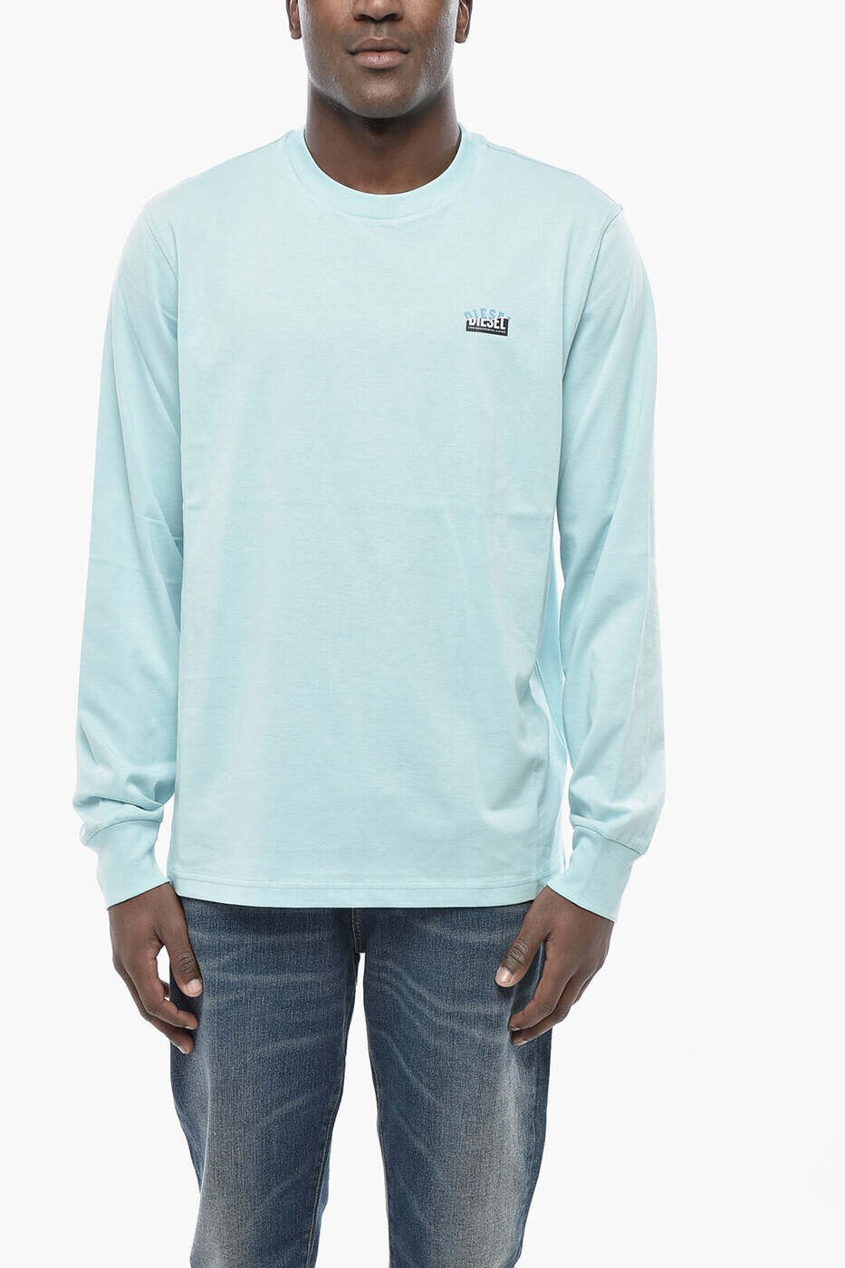 ディーゼル DIESEL Tシャツ メンズ ブルー T-shirts A15393 RPATI 89U 関税 送料無料 dk|BRANDSHOP「il Tesoro」