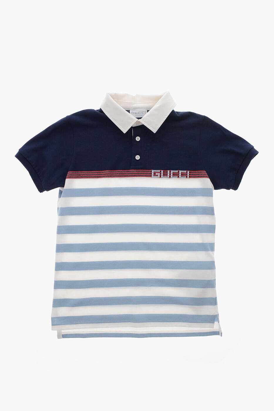 グッチ GUCCI スポーツシャツ トップス ボーイズ 青色 Polo shirts 810991XJGX04395 関税 貨物輸送無料 dk