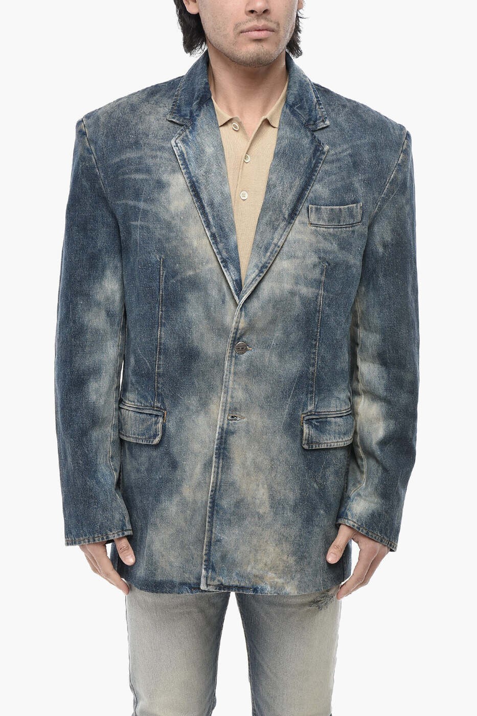 ディーゼル DIESEL ジャケット メンズ ブルー Jackets A17716 0DBCW 01 関税 送料無料 dk｜BRANDSHOP「il Tesoro」