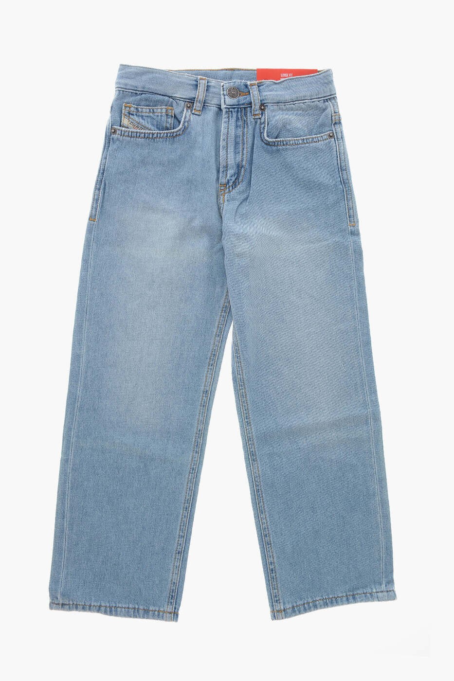 ディーゼル DIESEL レギュラーフィットジーンズ デニム ボーイズ ブルー Regular fit jeans J01923 KXBNK K01 関税 送料無料 dk｜BRANDSHOP「il Tesoro」