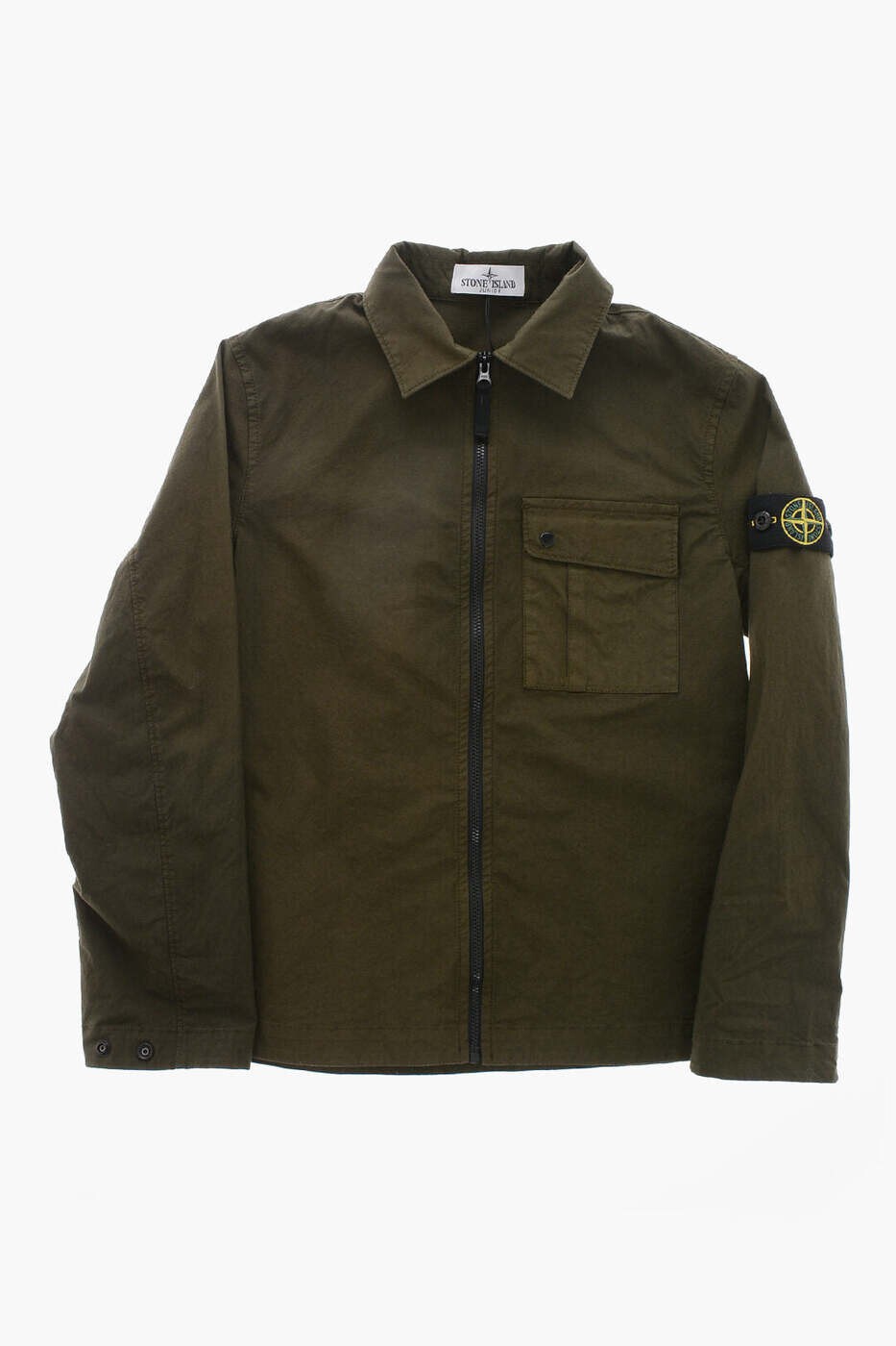 ストーンアイランド STONE ISLAND プルオーバー ボーイズ 緑であること Casual shirts 1200001S0001V0054 関税 貨物輸送無料 dk