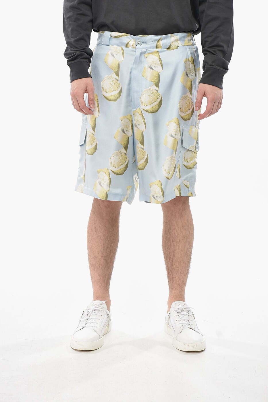 ジバンシィ GIVENCHY ショーツ メンズ ブルー Shorts BM51GA15MX 969 関税 送料無料 dk|BRANDSHOP「il Tesoro」