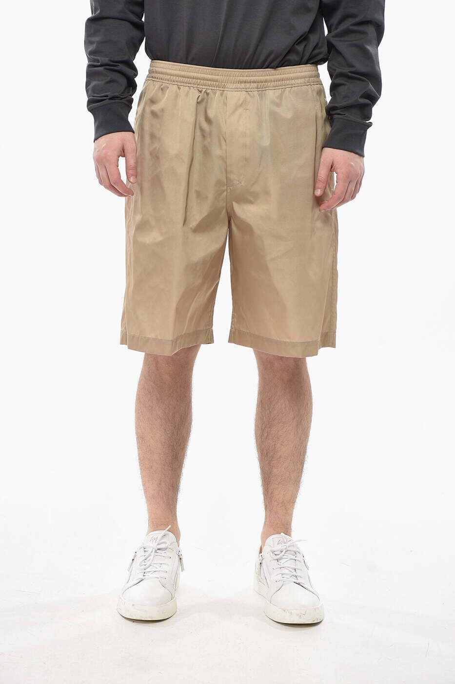 ジバンシィ GIVENCHY ショーツ メンズ ベージュ Shorts BM51D11552 250 関税 送料無料 dk｜BRANDSHOP「il Tesoro」
