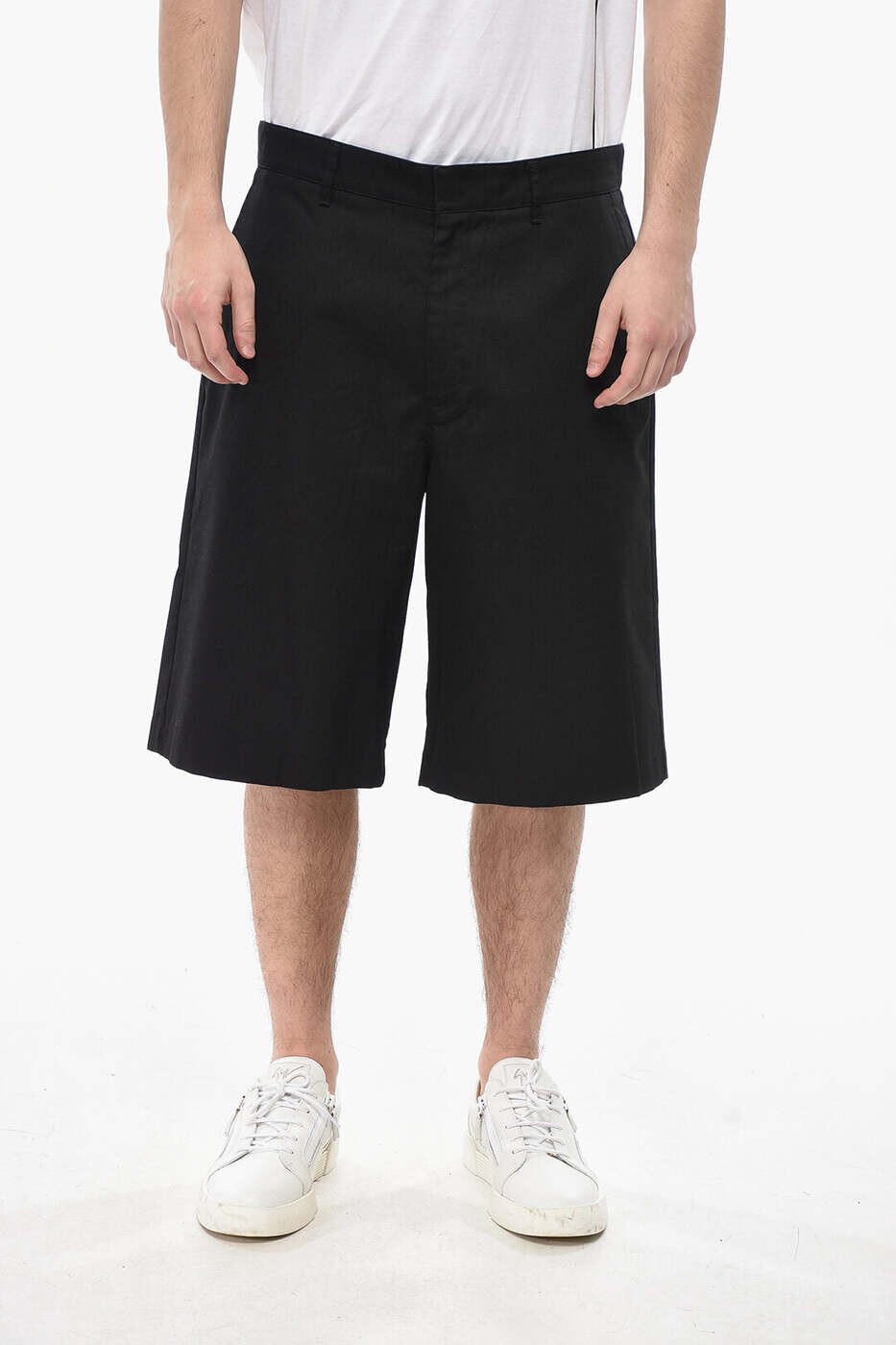 ジバンシィ GIVENCHY ショーツ メンズ ブラック Shorts BM51CS14YK 001 関税 送料無料 dk|BRANDSHOP「il Tesoro」
