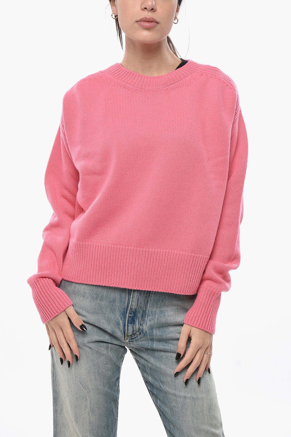 サスファイ SA SU PHI セーター ニットウェア レディース ピンク Knitwear W23603 WS 0250 関税 送料無料 dk｜BRANDSHOP「il Tesoro」