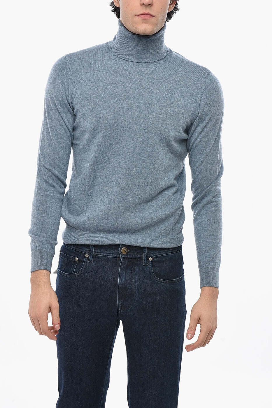 マーロ MALO セーター ニットウェア メンズ ブルー Knitwear UMC004F1K02E2923 関税 送料無料 dk｜BRANDSHOP「il Tesoro」