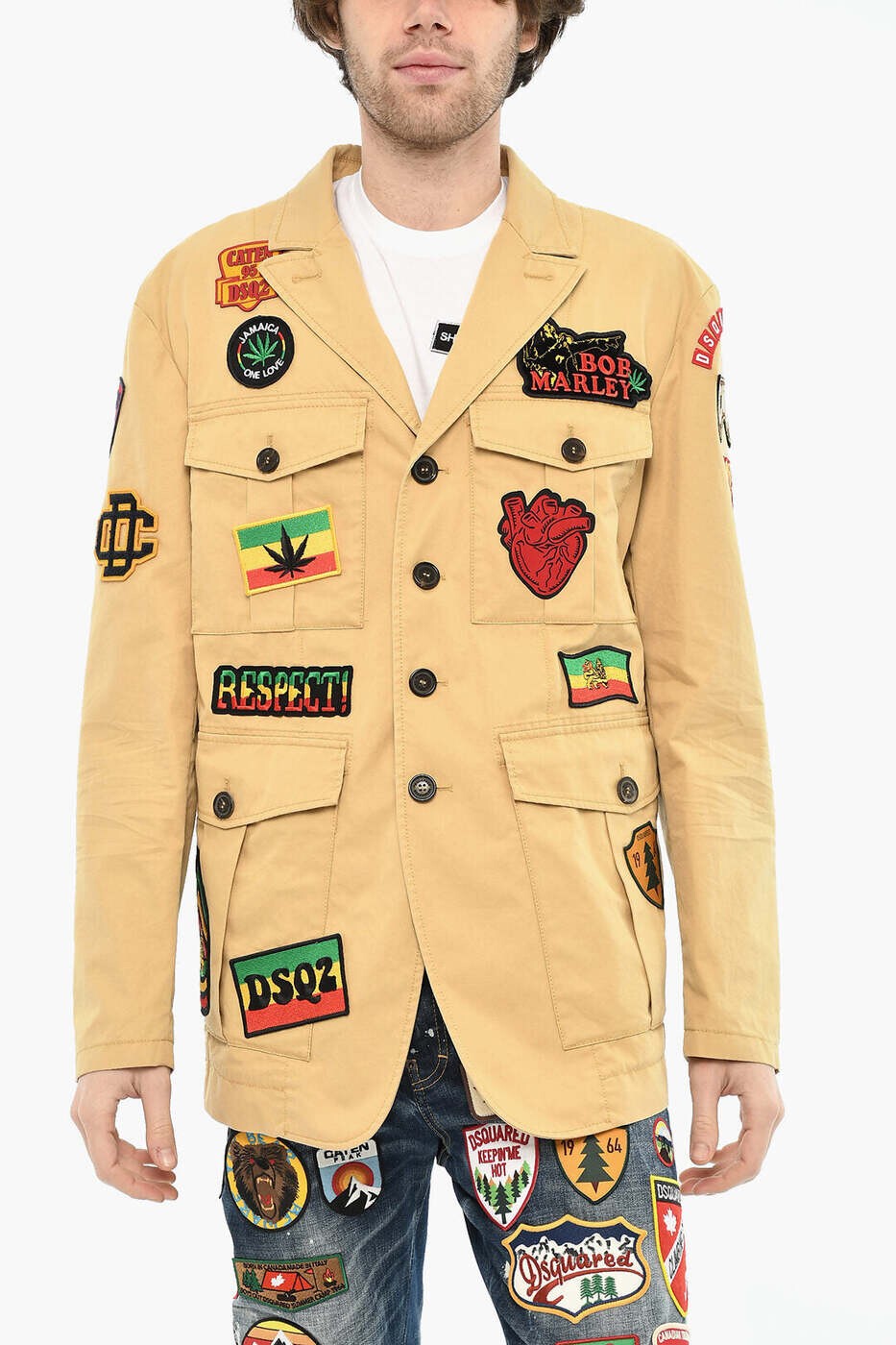 ディースクエアード DSQUARED2 フォーマル 背広 メンズ ベージュ Formal Outfits S71BN0916 S41794 126 関税 貨物輸送無料 dk