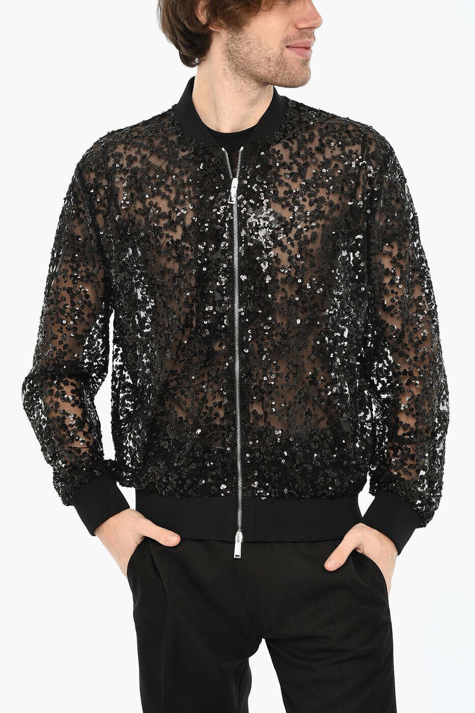 ディースクエアード DSQUARED2 ジャケット メンズ ブラック Jackets S74AM1487 S78521 003F 関税 送料無料 dk