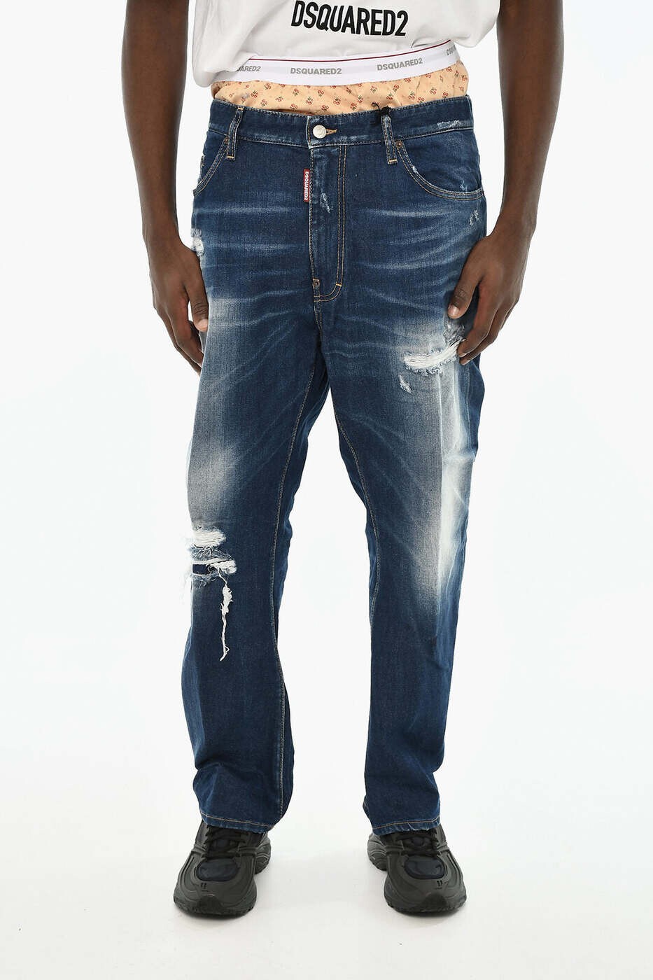 ディースクエアード DSQUARED2 デニム メンズ ブルー Jeans S74LB1418 S30663 470 関税 送料無料 dk|BRANDSHOP「il Tesoro」