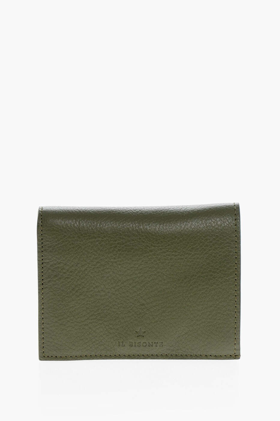 イルビゾンテ IL BISONTE 歌留多保持者 紙入れ レディース 緑であること Wallets and Card Holders SSW014PV0001 GR377B 関税 貨物輸送無料 dk