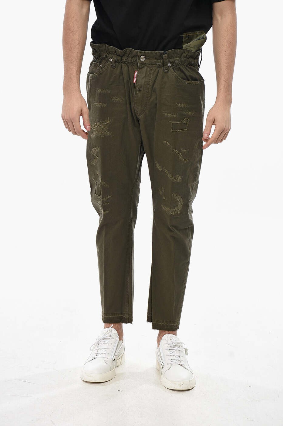 ディースクエアード DSQUARED2 ズボン パンツ メンズ グリーン Trousers S74LB1679 S41794 697 関税 送料無料 dk|BRANDSHOP「il Tesoro」