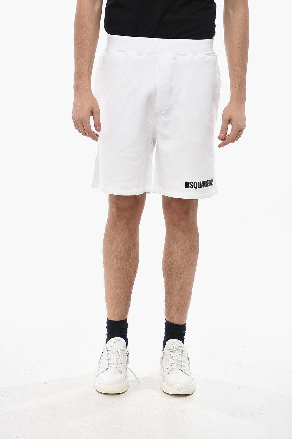 ディースクエアード DSQUARED2 ショーツ メンズ ホワイト Shorts S71MU0762 S25516 100 関税 送料無料 dk|BRANDSHOP「il Tesoro」