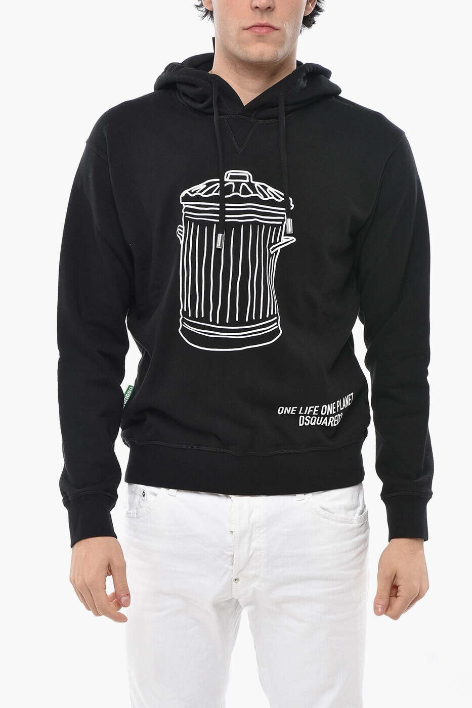 ディースクエアード DSQUARED2 スウェットシャツ トレーナー メンズ ブラック Sweatshirts S78GU0075 S25591 900 関税 送料無料 dk｜BRANDSHOP「il Tesoro」 42,380円