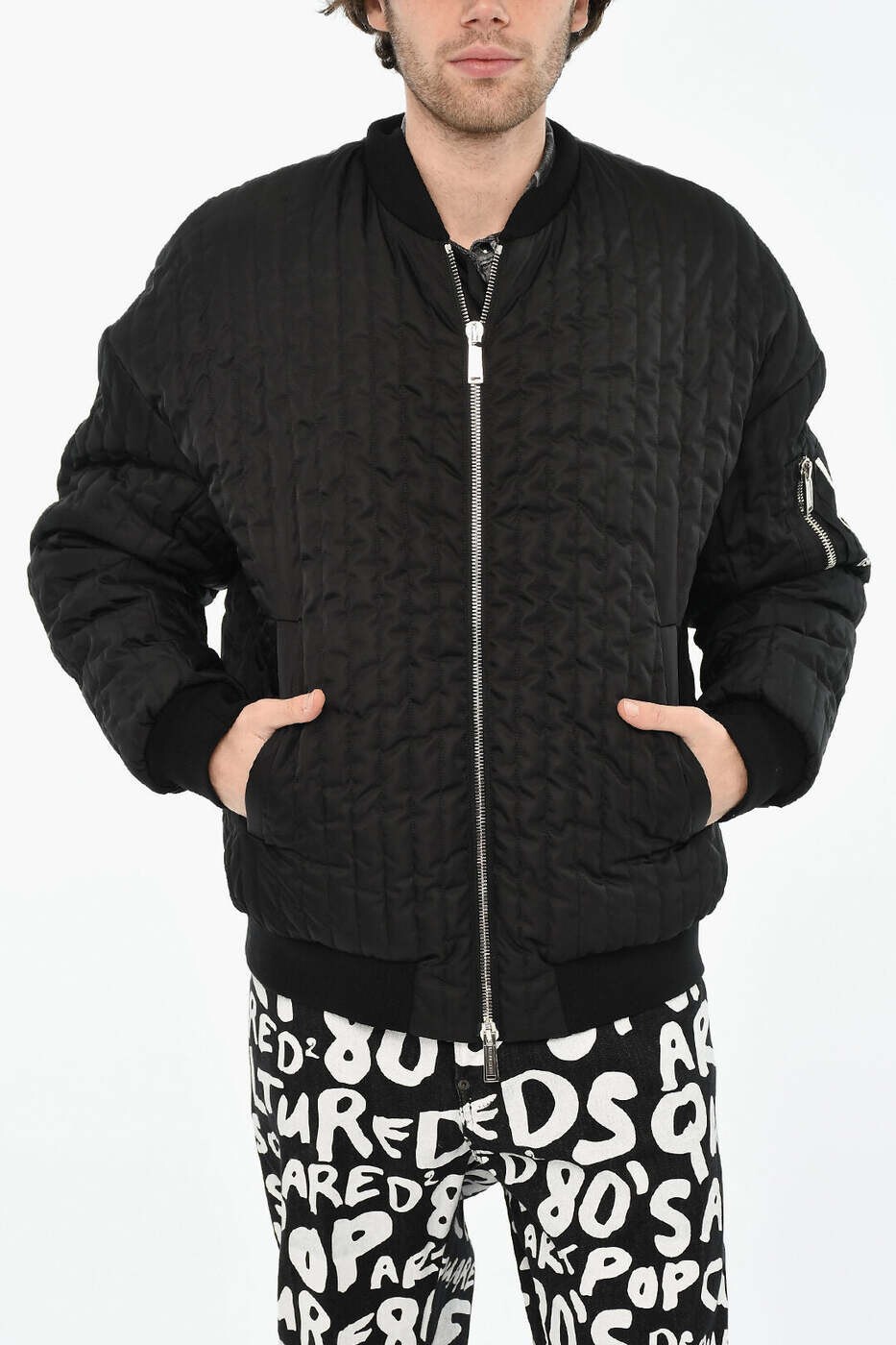 ディースクエアード DSQUARED2 ジャケット メンズ ブラック Jackets S79AM0050 S78232 900 関税 送料無料 dk