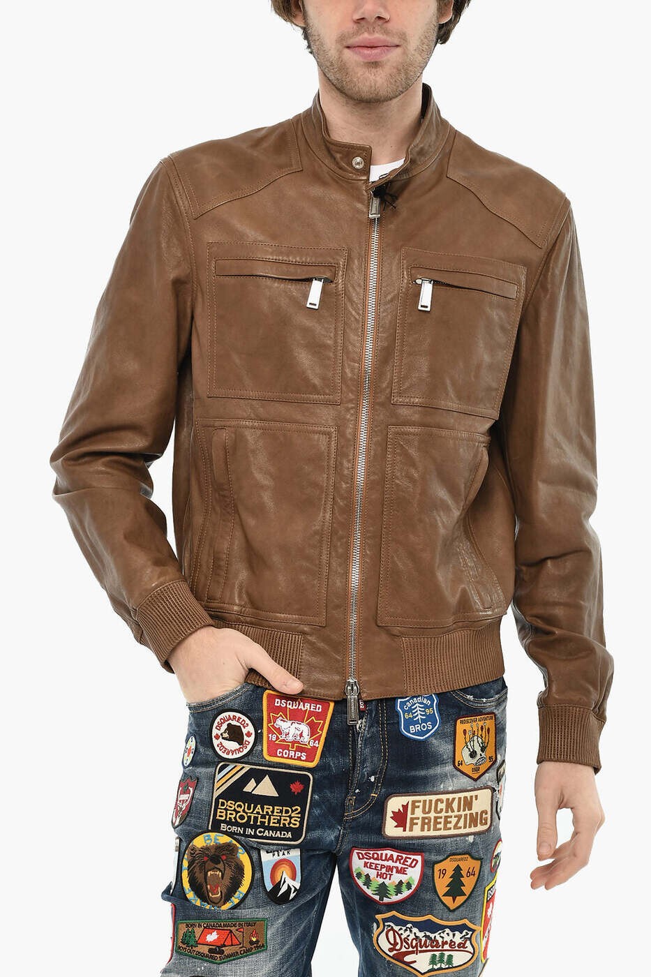 ディースクエアード DSQUARED2 上衣 メンズ 緑であること Jackets S71AN0520 D07006 143 関税 貨物輸送無料 dk