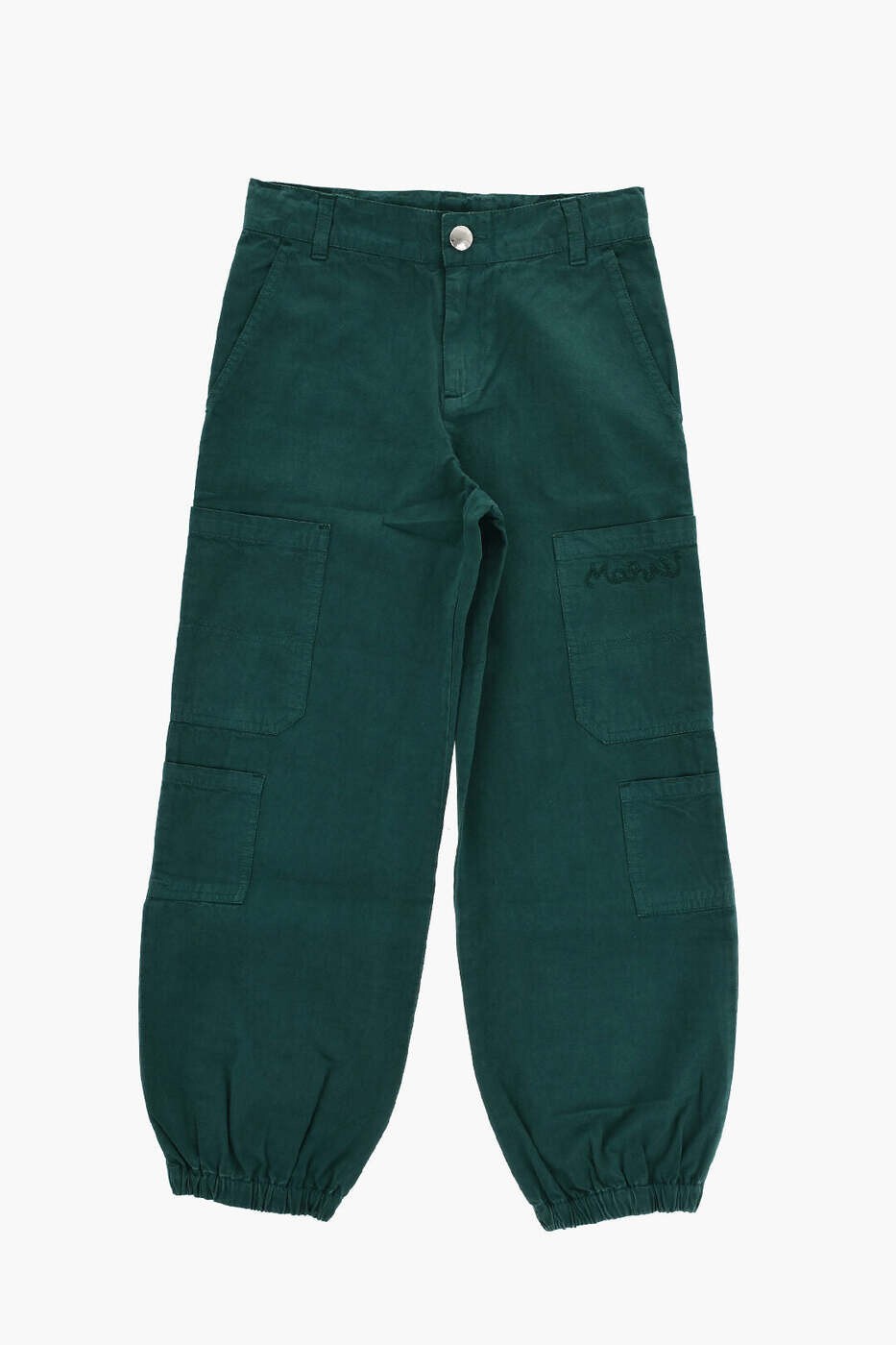 マルニ MARNI パンツ ボーイズ グリーン Cargo trousers M01063 M00SJ 0M538 関税 送料無料 dk｜BRANDSHOP「il Tesoro」