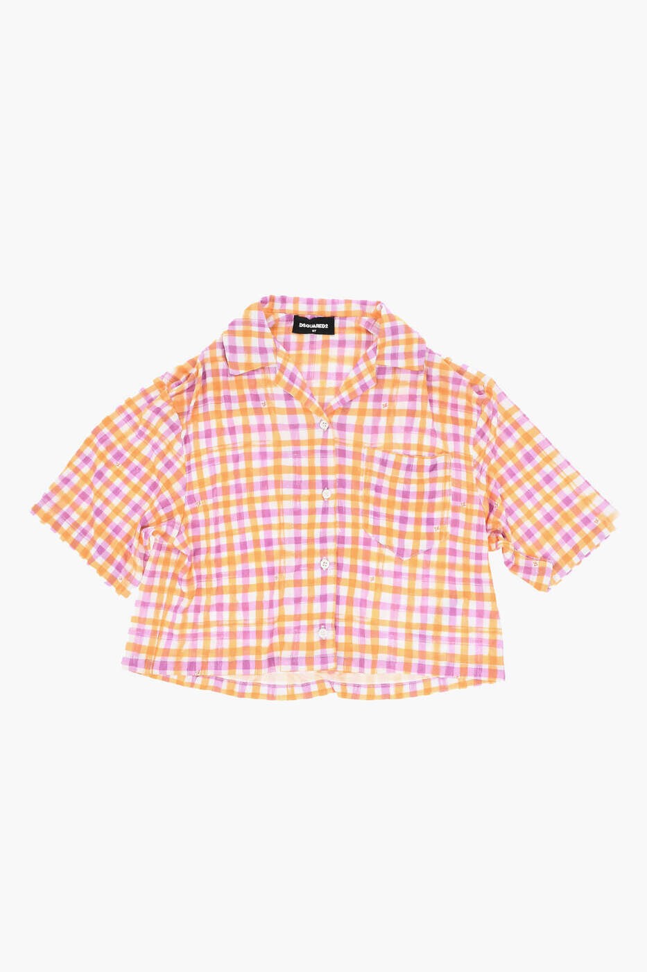 ディースクエアード DSQUARED2 フォーマルシャツ プルオーバー ガールズ マルチ色つや Formal shirts DQ2303 D0A8K DQ350 関税 貨物輸送無料 dk