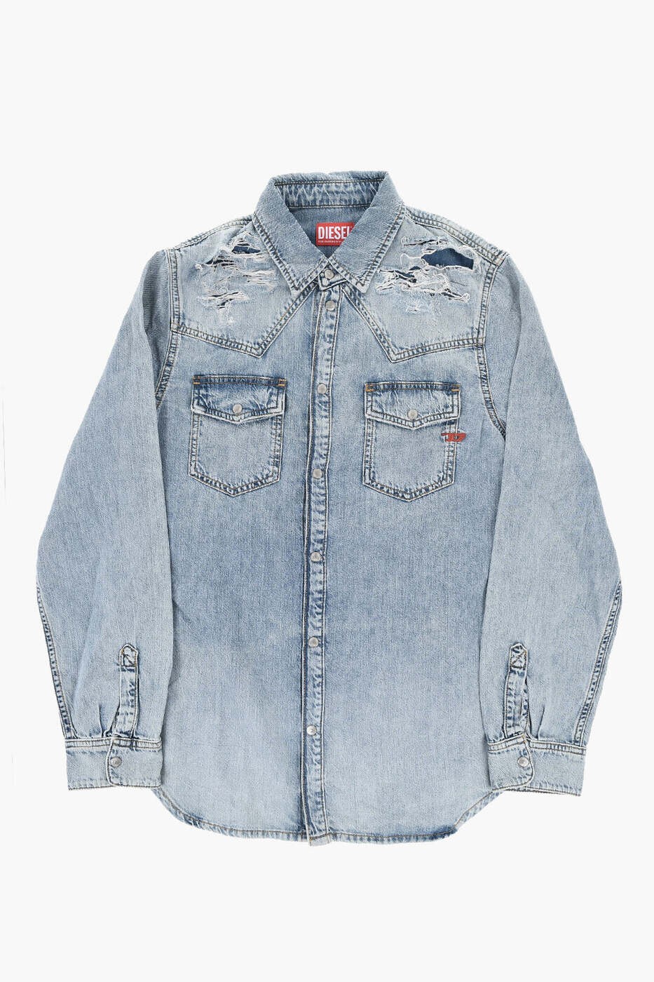 ディーゼル DIESEL レギュラーフィットジーンズ デニム ボーイズ ブルー Regular fit jeans J01730 KXBGL K01 関税 送料無料 dk｜BRANDSHOP「il Tesoro」