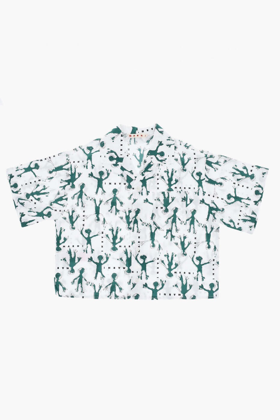マルニ MARNI プルオーバー ボーイズ 白いこと Casual shirts M01062 M00S1 0M100 関税 貨物輸送無料 dk