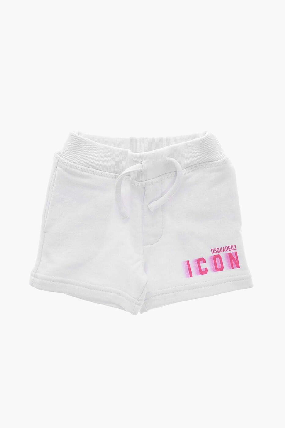 ディースクエアード DSQUARED2 ショートパンツ　パンツ ショーツ ボーイズ ホワイト Shorts DQ2398 D003G DQ10H 関税 送料無料 dk｜BRANDSHOP「il Tesoro」