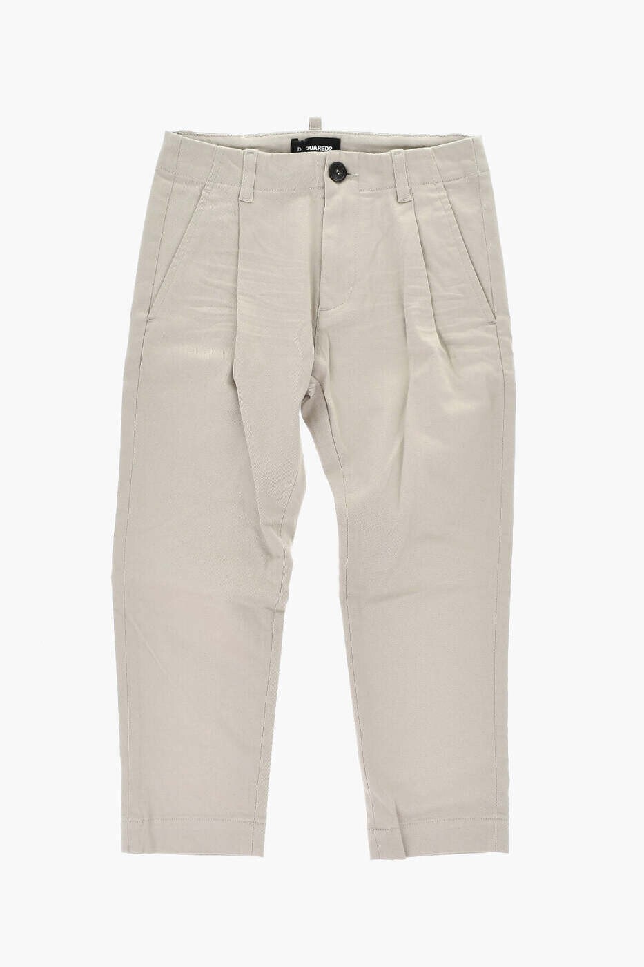 ディースクエアード DSQUARED2 ズボン下 ボーイズ ベージュ Cargo trousers DQ2128 D0093 DQ717 関税 貨物輸送無料 dk