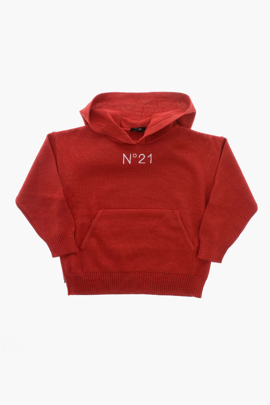 ヌメロ ヴェントゥーノ N.21 クルーネックジャンパー 編み物御召しもの ボーイズ 赤いこと Crew neck jumpers N21758 N0325 0N407 関税 貨物輸送無料 dk