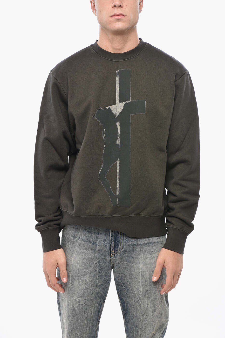 1989 STUDIO トレーナー 調教師 メンズ 黒いこと Sweatshirts MFW24 301 CROSS PET 関税 貨物輸送無料 dk
