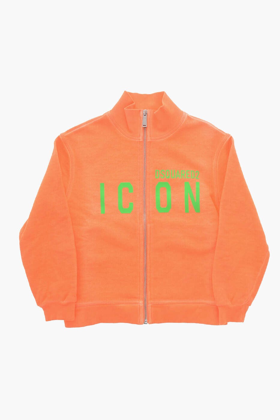 ディースクエアード DSQUARED2 クルーネックスウェットシャツ 調教師 ボーイズ オレンジ色 Crew neck sweatshirts DQ2427 D0A86 DQ253 関税 貨物輸送無料 dk