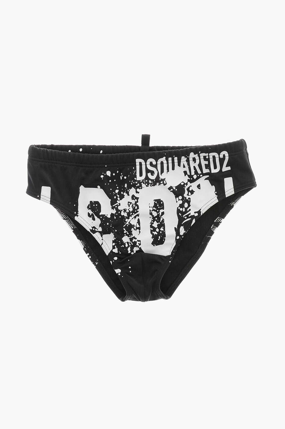 ディースクエアード DSQUARED2 塩水ズボン下 スイムウェア ボーイズ 黒いこと Swim shorts DQ2324 D000V DQ900 関税 貨物輸送無料 dk