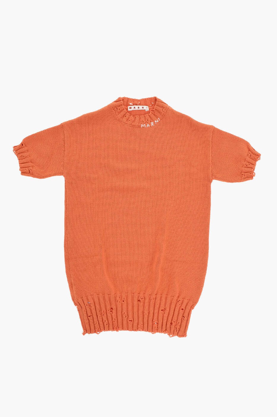 マルニ MARNI ロングお召しもの お召しもの ガールズ オレンジ色 Long dresses M01152 M00SE 0M429 関税 貨物輸送無料 dk