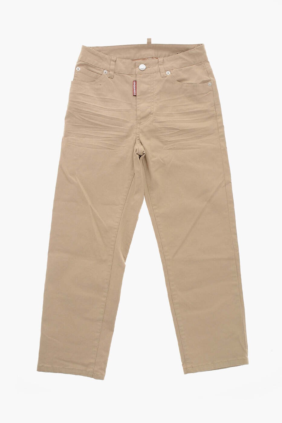 ディースクエアード DSQUARED2 ズボン ズボン下 ガールズ ベージュ Trousers DQ0501 D0A95 DQ707 関税 貨物輸送無料 dk