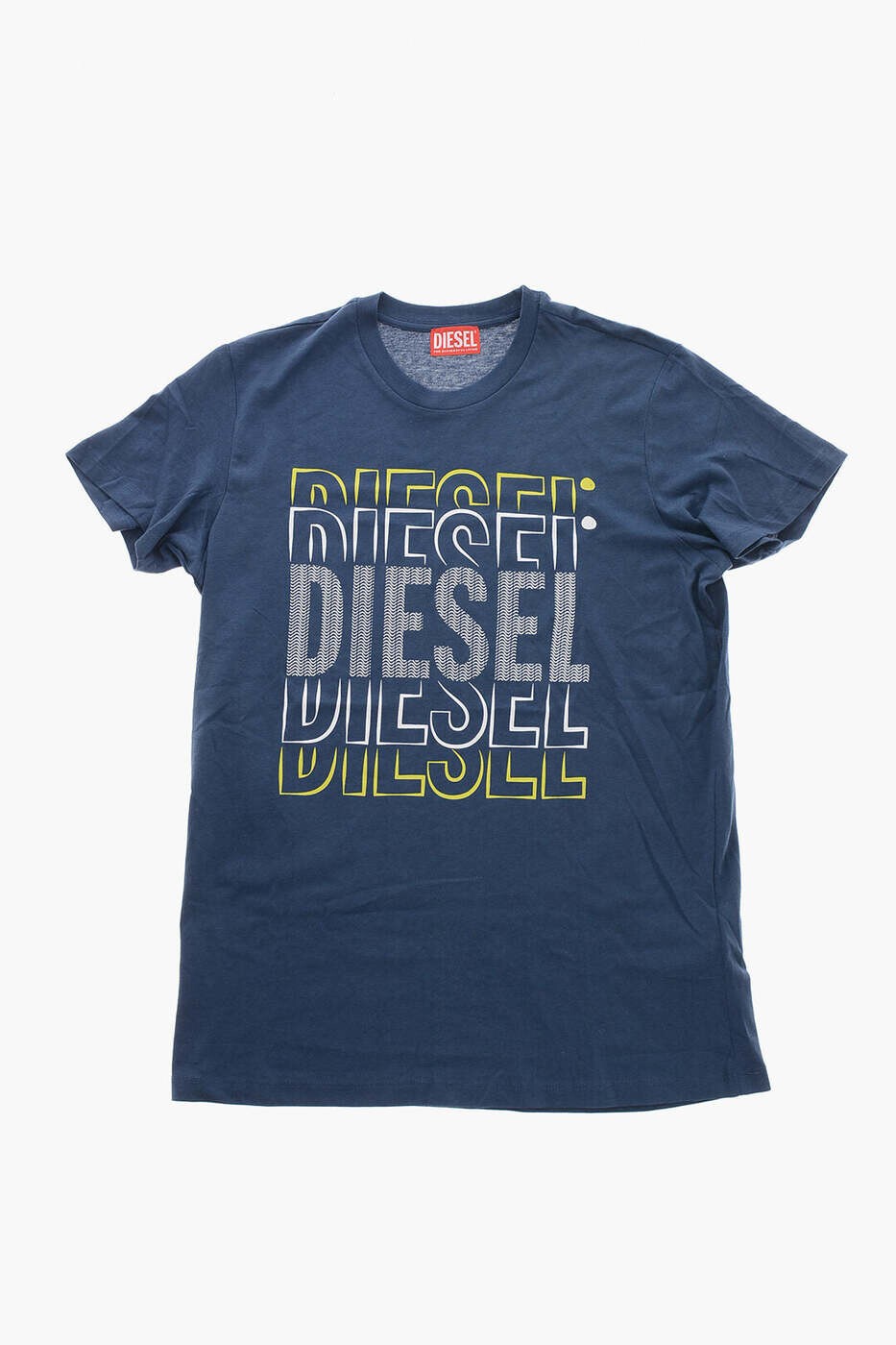 ディーゼル DIESEL ロング捩りプルオーバー プルオーバー ボーイズ 青み Long sleeve t-shirts J02152 KYAWX K01E 関税 貨物輸送無料 dk